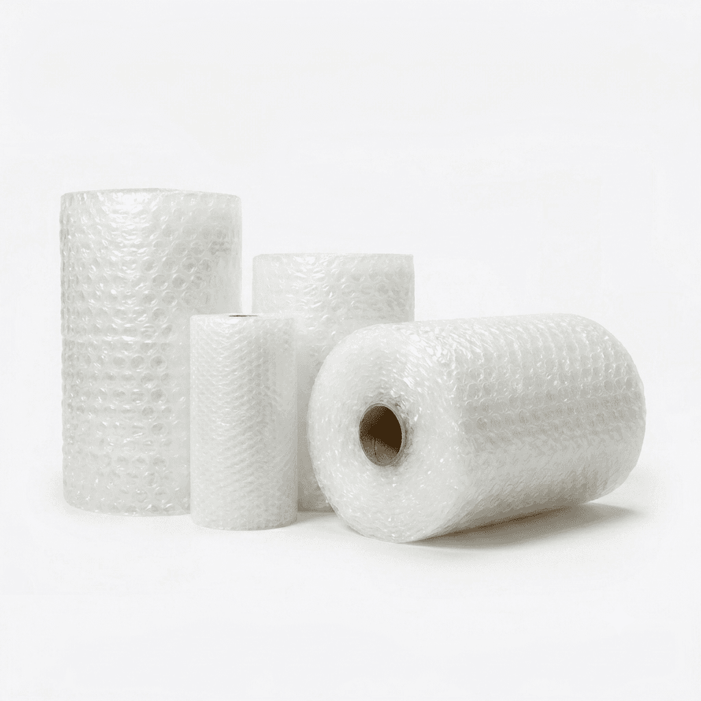 Large Bubble Wrap (50m) - 20/25mm Bubble 50m roll of large bubble wrap with 25mm big bubbles for furniture protection UK