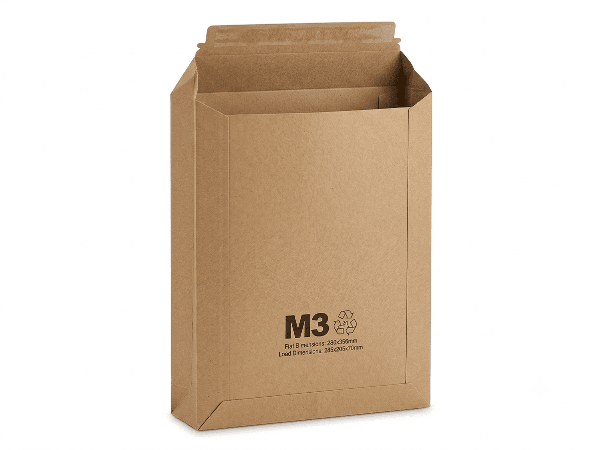 M3 Capacity Mailer 280 x 356mm Book Extendable Envelope Mailers (M3) 280 x 356mm M3 Book Extendable Envelope Mailers (M3)