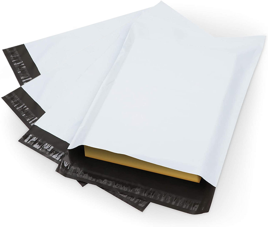 White - Mixed Sized - Mailing Bags