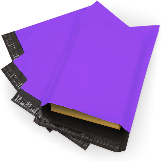 Purple - Mixed Sized - Mailing Bags